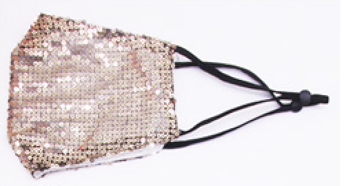 Mini Sequin Mask