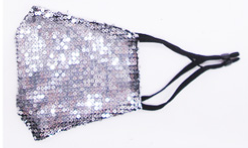 Mini Sequin Mask