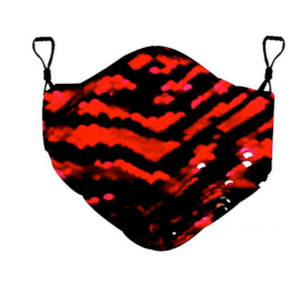 Tiger Sequin Mask