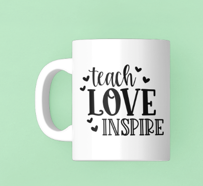 Teachers are the Best set of 5 mugs