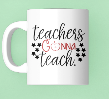 Teachers are the Best set of 5 mugs