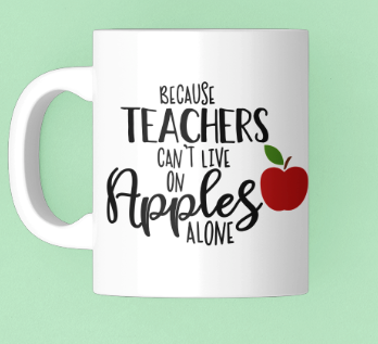 Teachers are the Best set of 5 mugs
