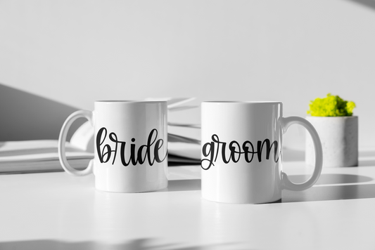 Bride and Groom Mugs